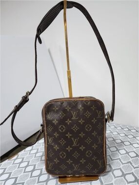 Authentic Louis Vuitton Vintage Monogram Marceau PM Brown